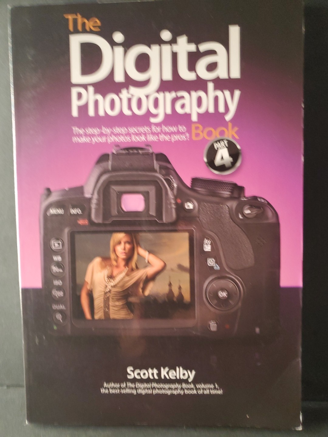 The Digital Photography Book Scott Kelby Vol 1-4 Complete Set Peachpit