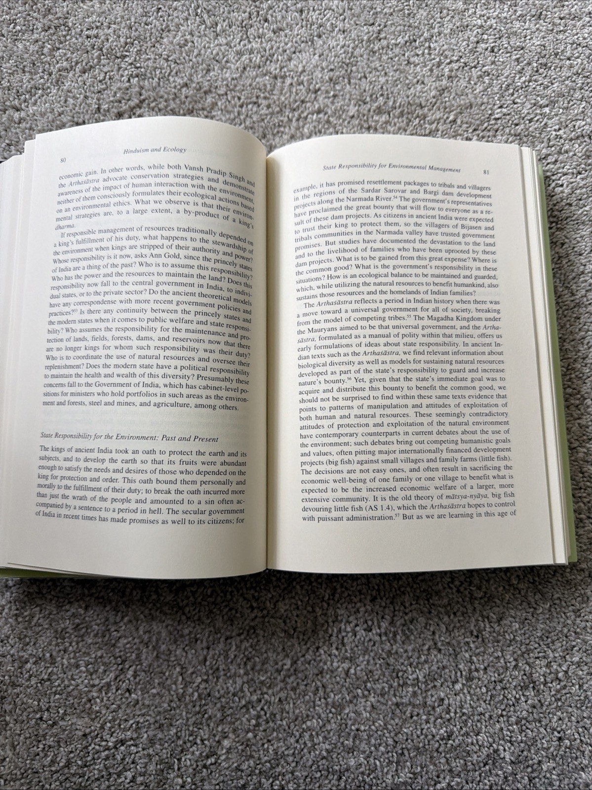 HINDUISM AND ECOLOGY: THE INTERSECTION OF EARTH, SKY, AND By Christopher Key