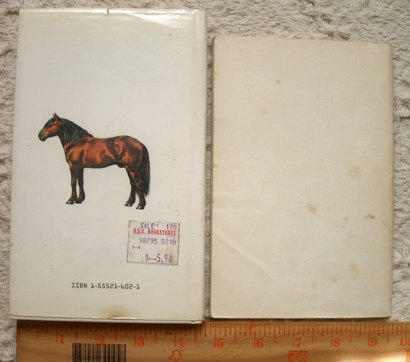 2 BOOKS LOT ANIMALS IN THE SPIRIT WORLD AND GUIDE TO THE HORSES OF THE WORLD