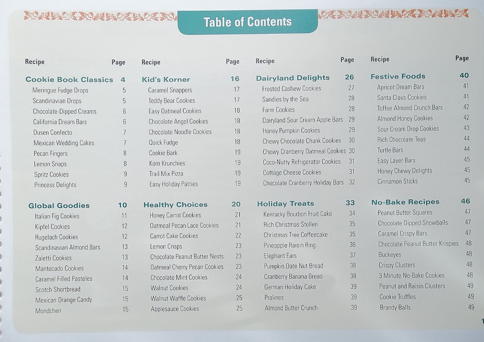 We Energies Cookie Book 2008 – 80th ANNIVERSARY EDITION – Holiday Treats