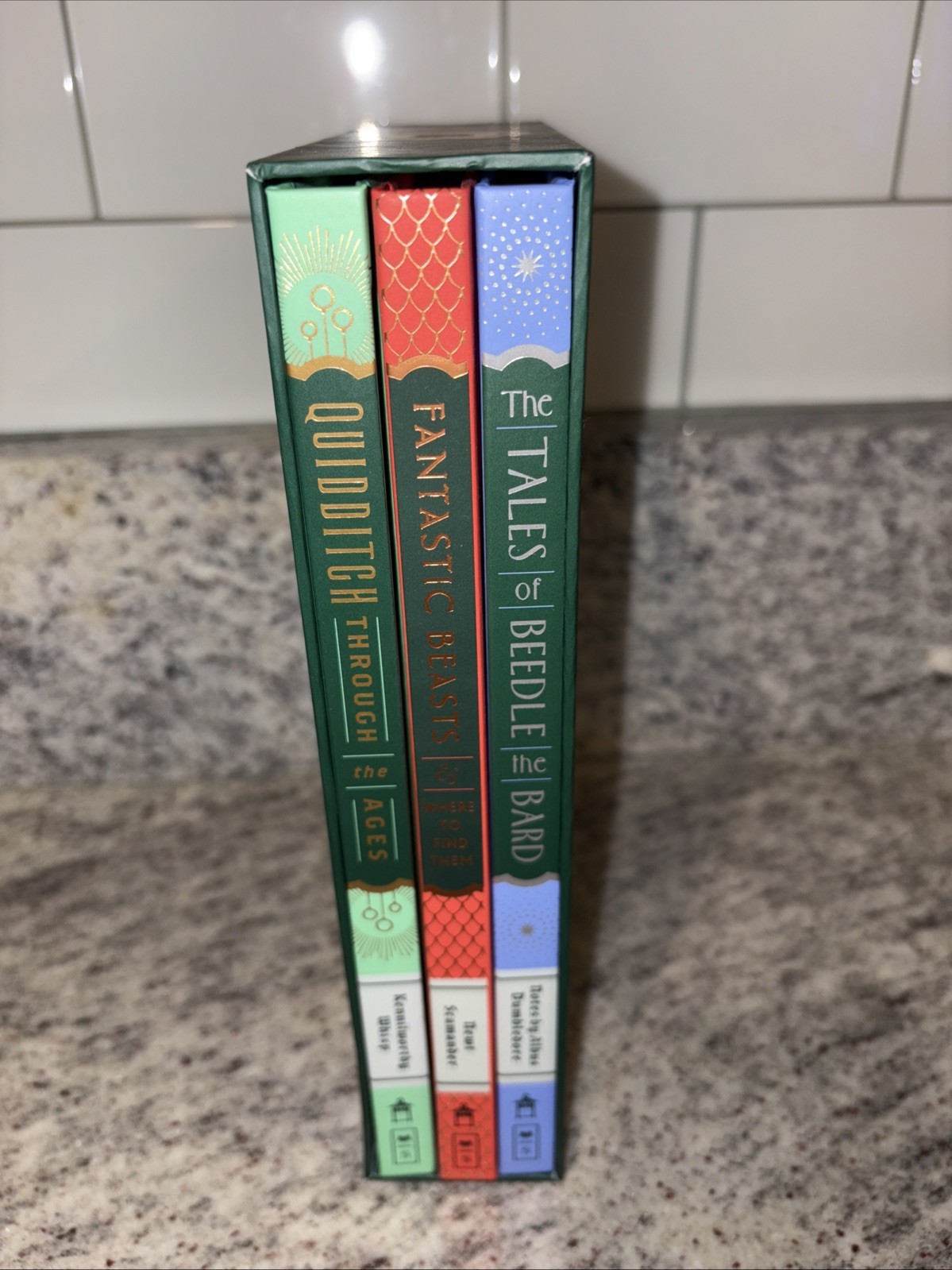 The Hogwarts Library hardcover book box set (3-book collection) J.K. Rowling