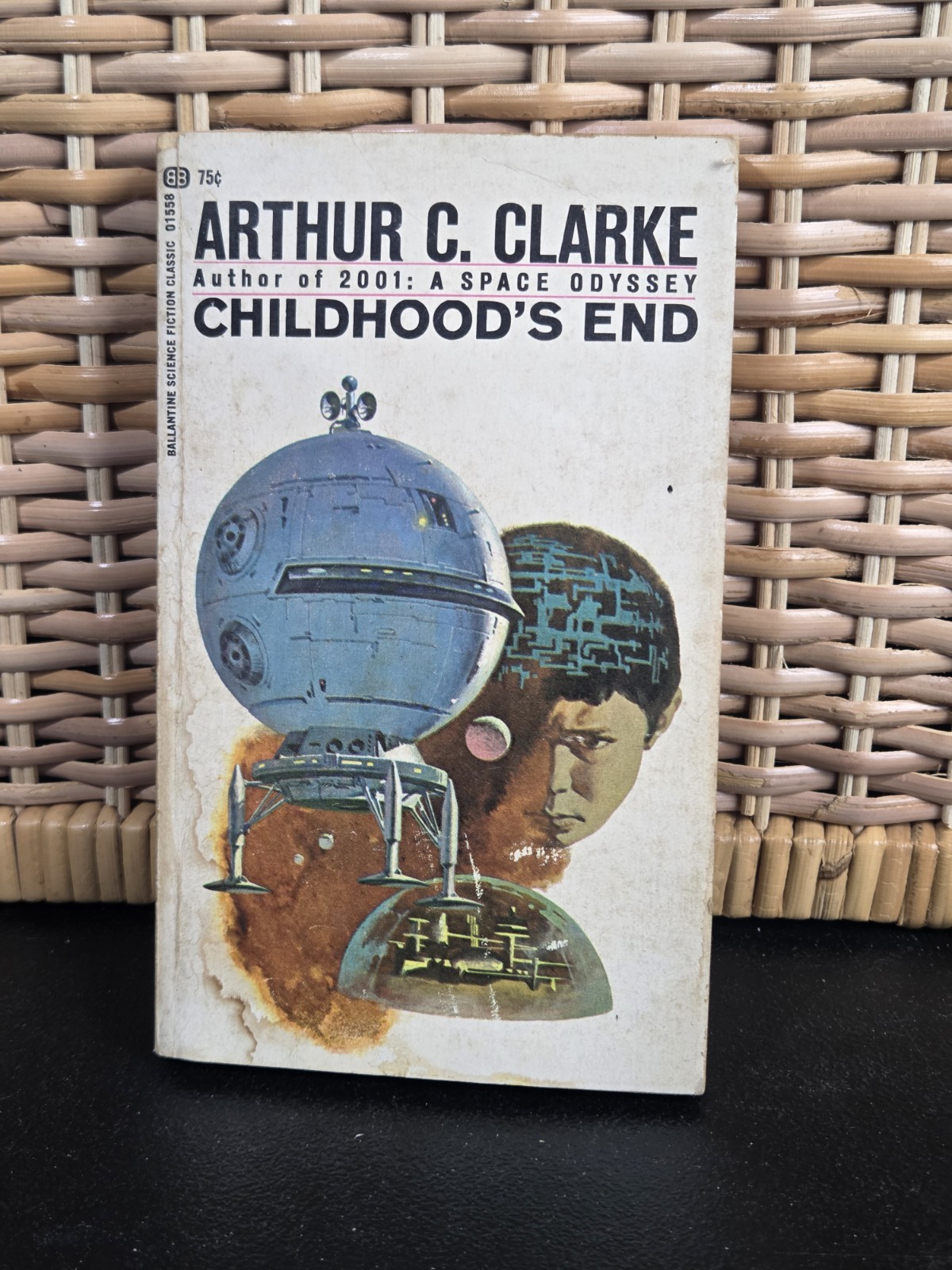 Childhood’s End Trade Paperback Arthur C. Clarke Ballantine 1971 Science Fiction