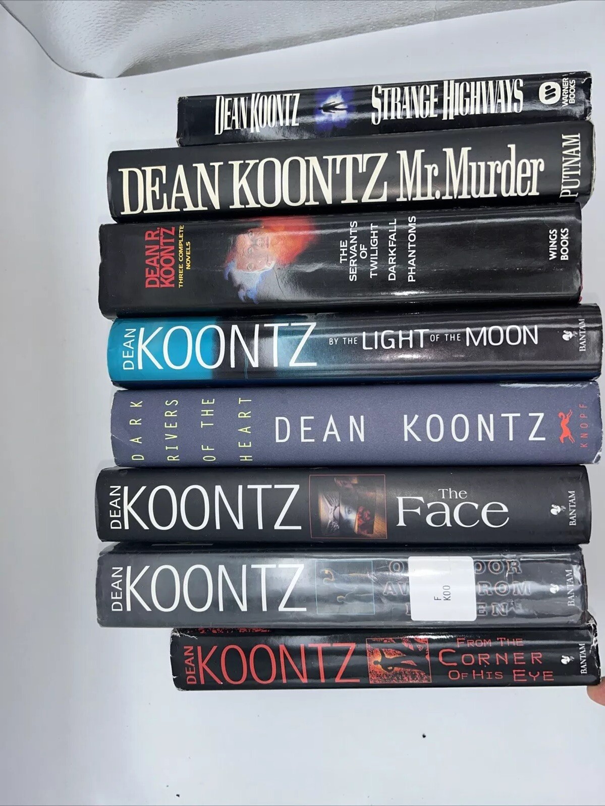 Lot of 8 Dean Koontz Hardcover Books w/ Dust Jackets 10 Novels