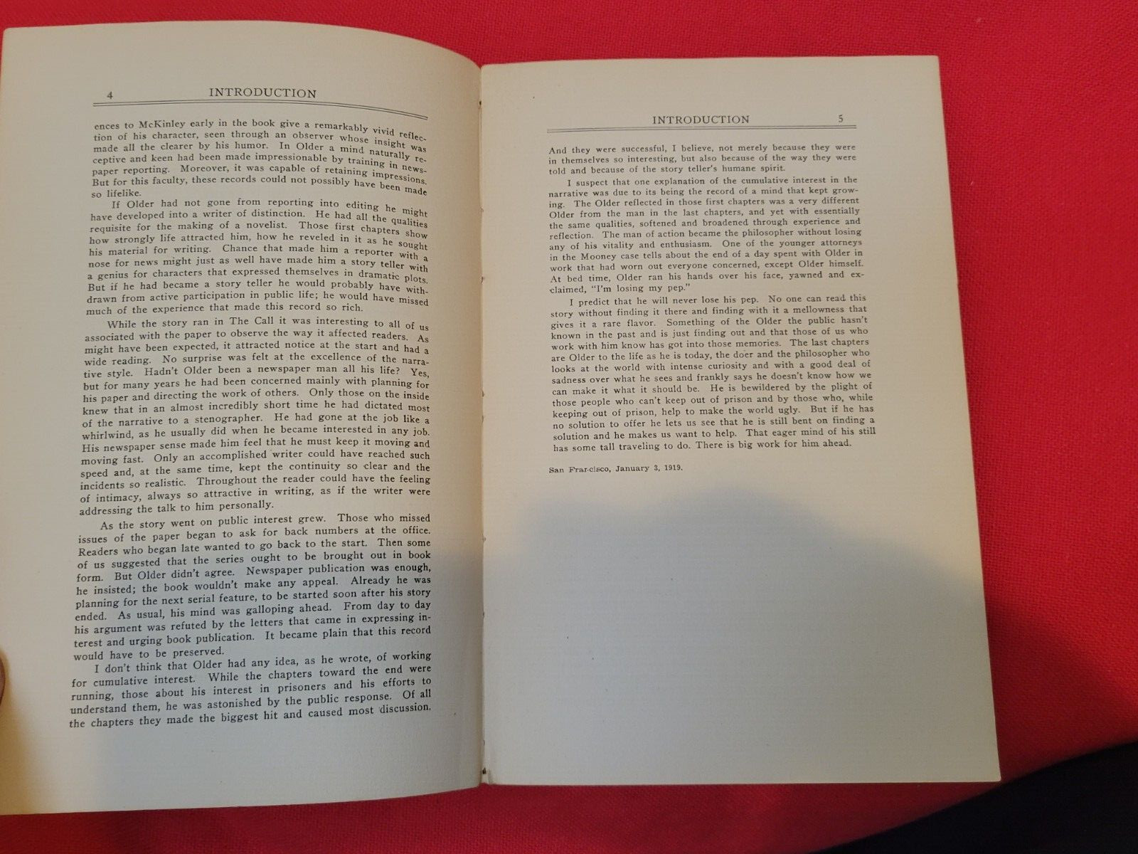 My Own Story by Fremont Older 1919 *SIGNED* Rare with inscription