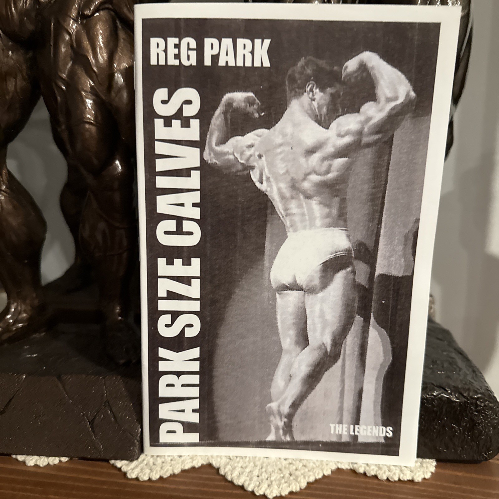 Bodybuilding Reg Park Developing Park Sized Calves Rare Booklet 2018