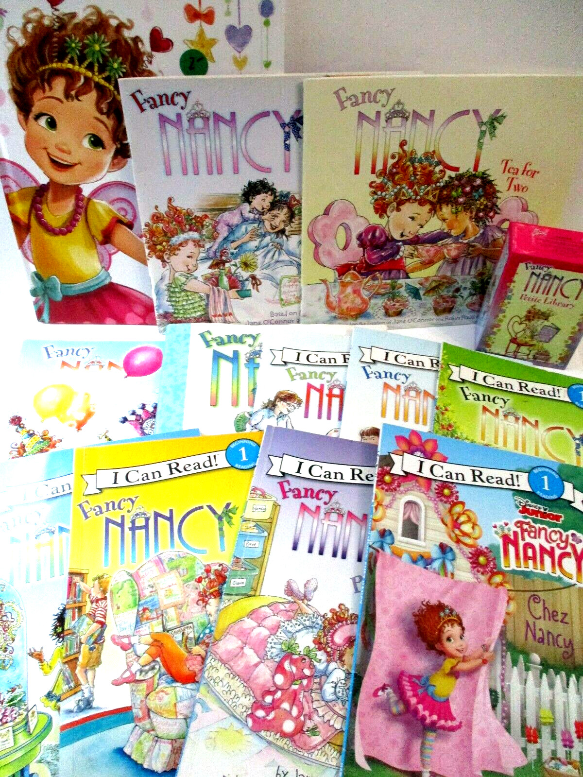 Fancy Nancy Lot of 13 Childrens Books I Can Read! Phonics Early Readers O’Conner