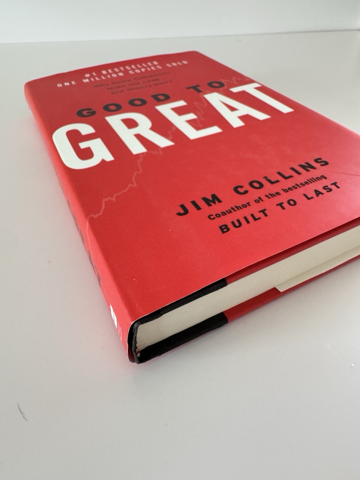 Good to Great: Why Some Companies Make the L- 0066620996, hardcover, Jim Collins