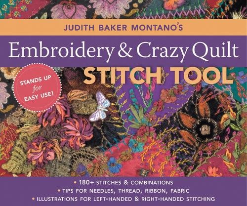 Judith Montano Judith Baker Montano’s Embroidery & Crazy Quilting (Spiral Bound)