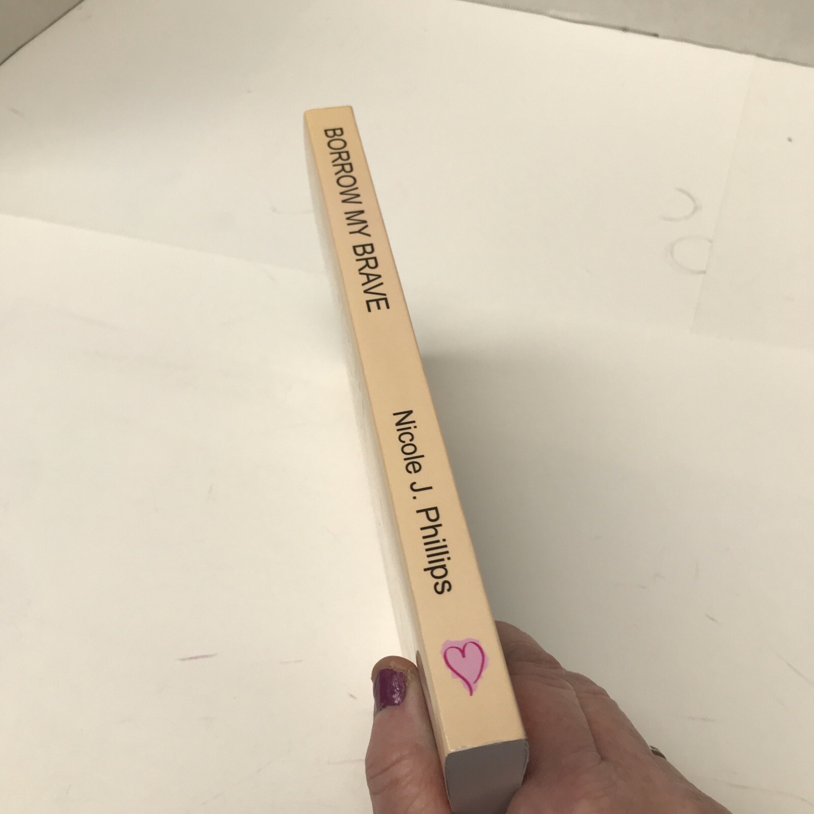 Borrow My Brave by Nicole J. Phillips pbk 2021 inscribed