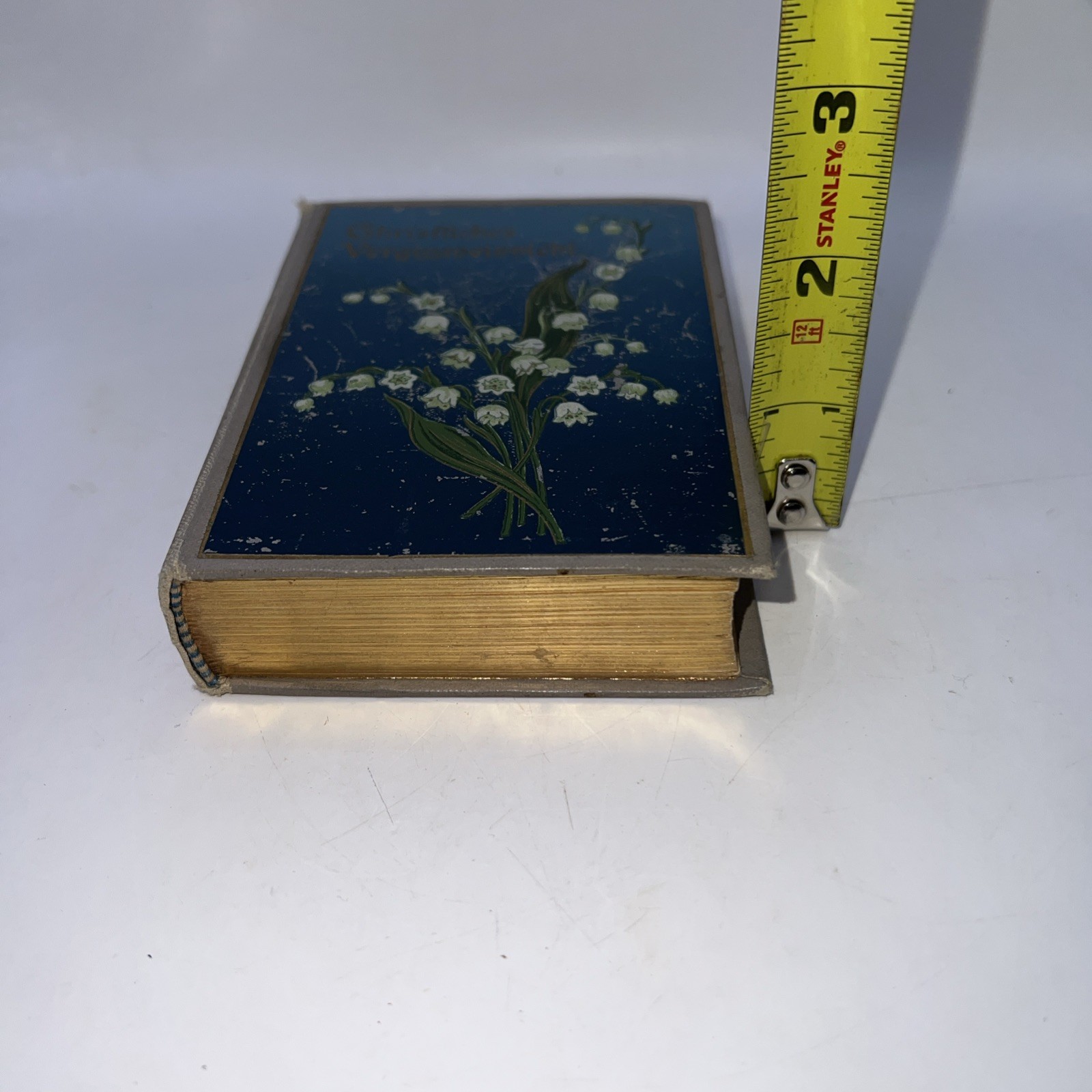 Vintage Forget Me Not German Prayer Book “Christliches Vergissmeinnicht”