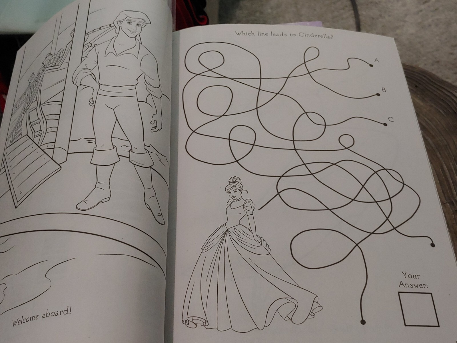 2 Disney Princess Tear and Share 129 pages Coloring and Activity Book 2020