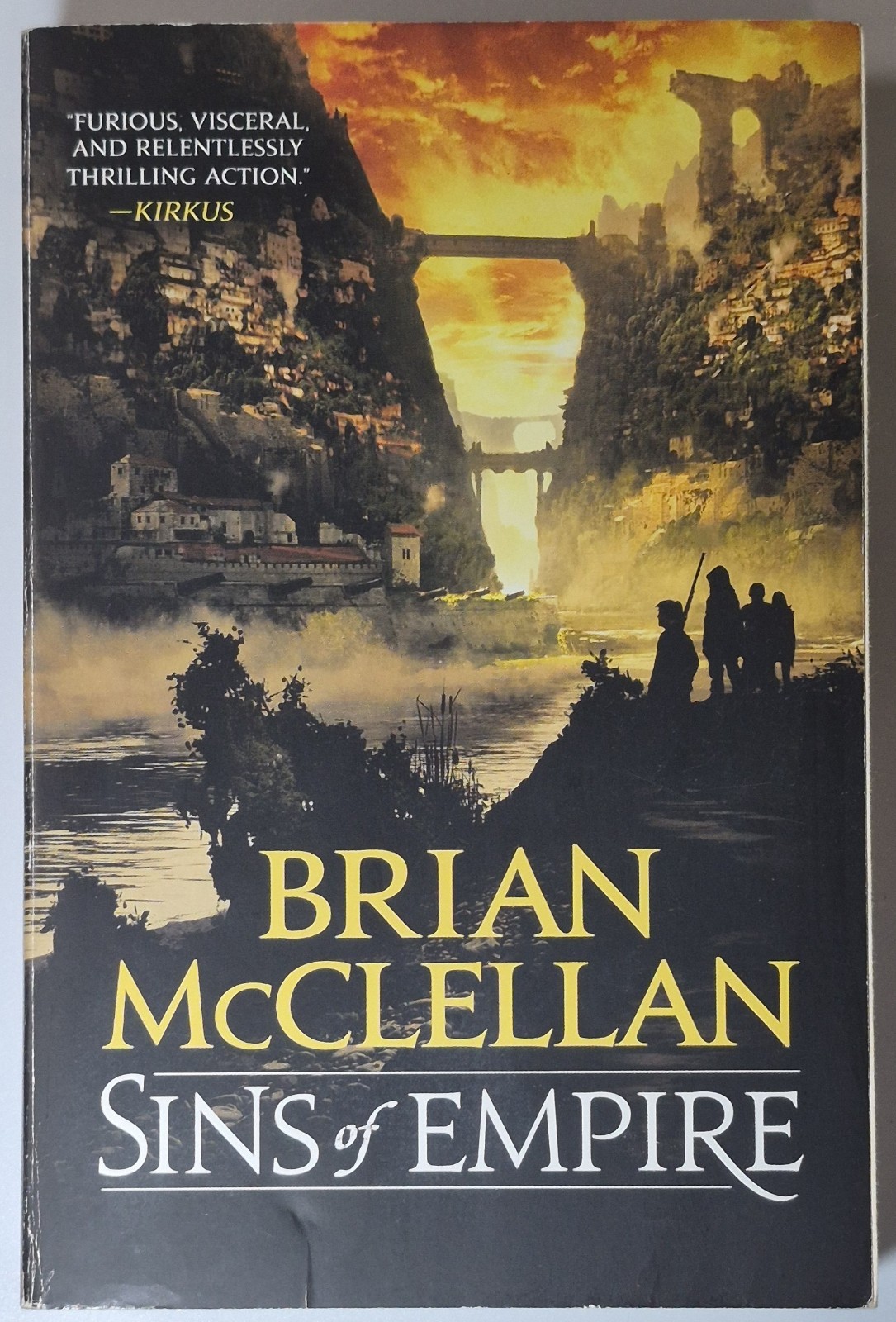 SINS OF EMPIRE Brian McClellan Gods of Blood & Powder #1 TPB Book 1st Printing