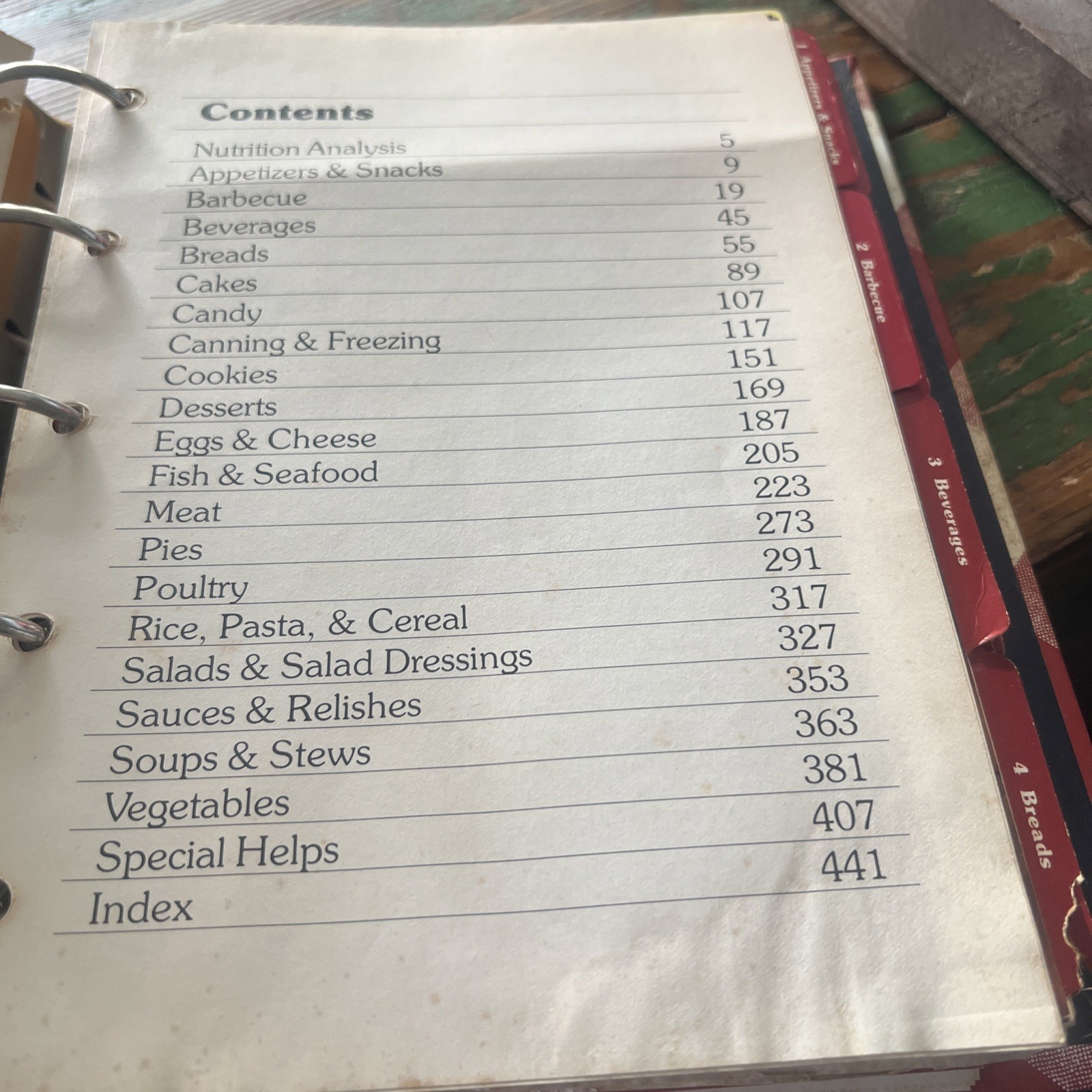 Better Homes and Gardens New Cook Book 1981 Cookbook Red Binder Vintage Read Des