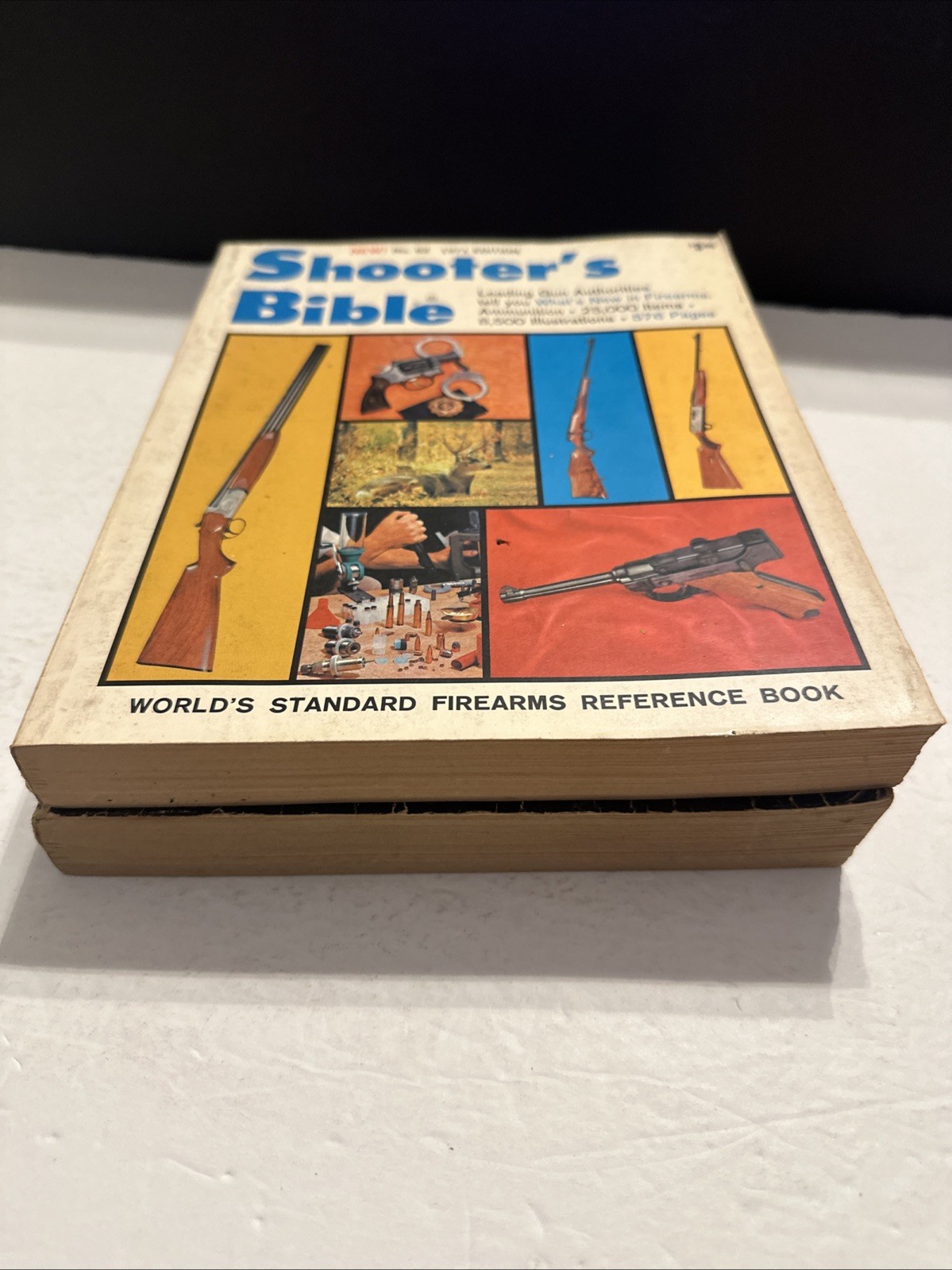 The Shooter’s Bible book lot 1971 1975 Vintage Firearms Reference Book