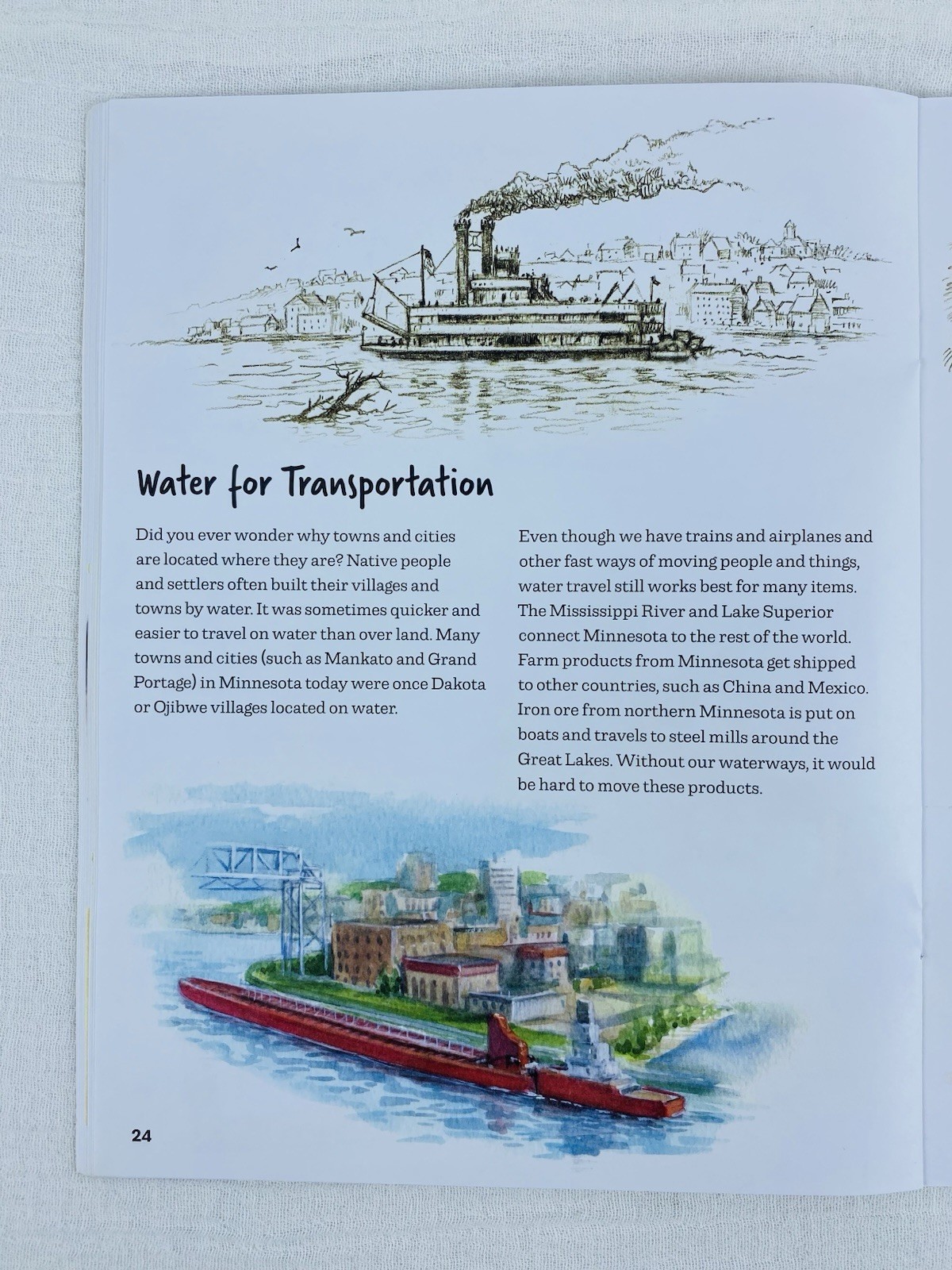 Making Minnesota – A Kids Activity Book. 45 Pages Paperback by Patricia Bauer