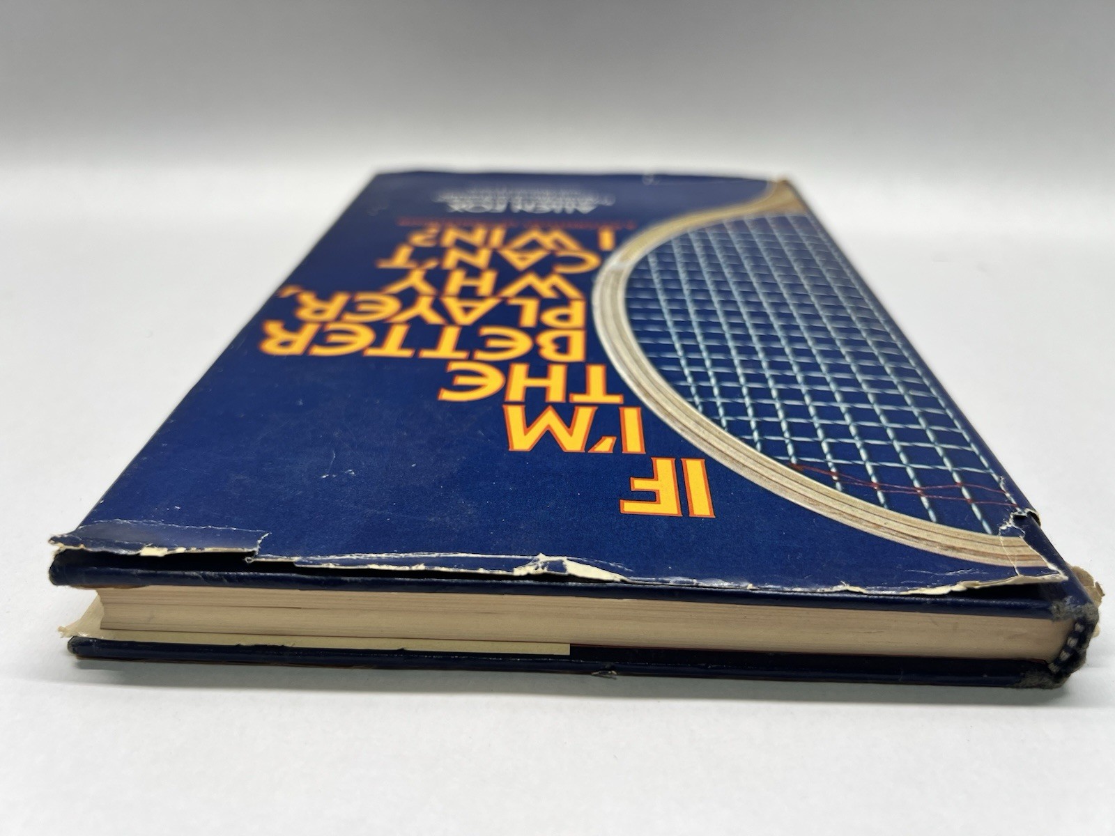 If I’m the better player, Why can’t I – Hardcover, by Allen Fox – Acceptable