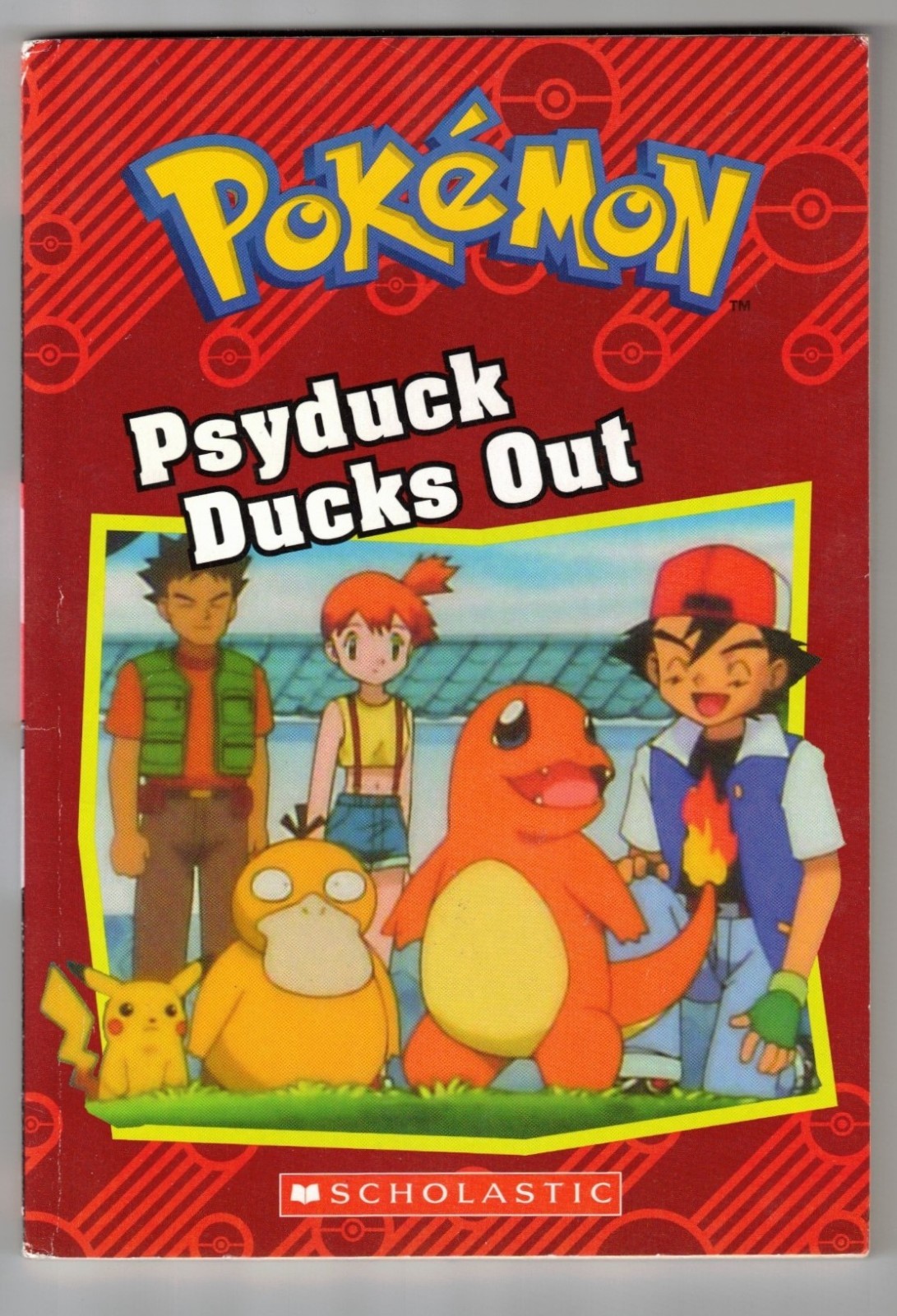 13 used Pokemon books (Scholastic, Vizkids) Psyduck, Scyther, Charizard, Fearow