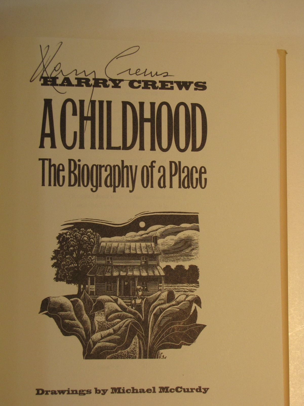 A Childhood: The Biography of a Place by Harry Crews