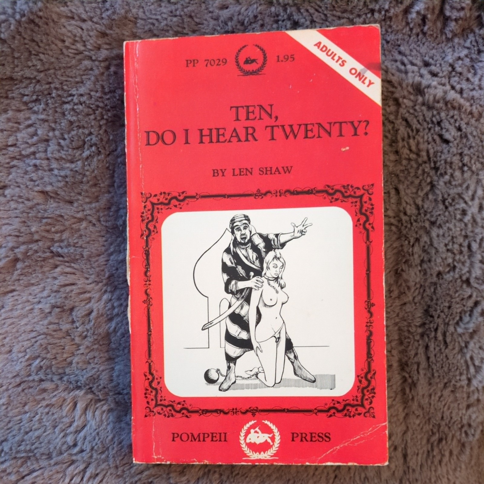 Vtg 1969 Ten Do I hear Twenty By Len Shaw Pompeii Press Risque Erotica Book