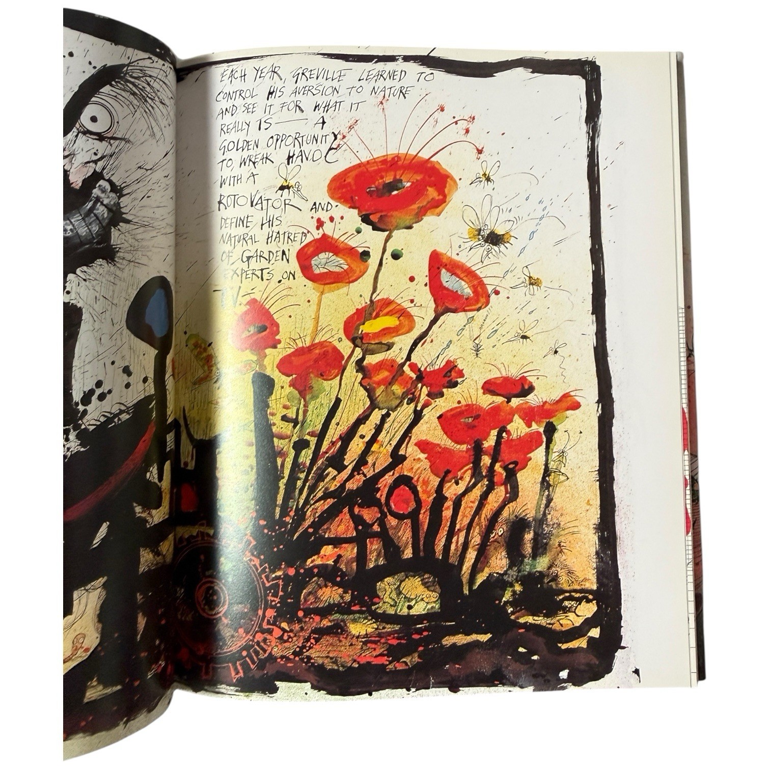 Signed Book Gonzo The Art by Ralph Steadman 1998 Hardcover HCDJ
