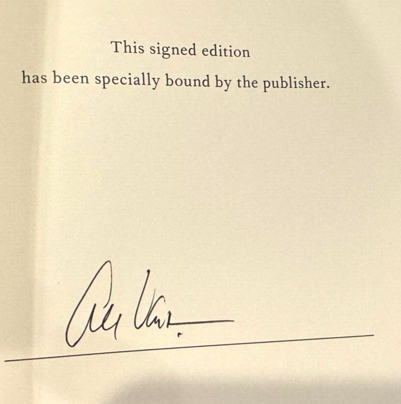 ALEX VAN HALEN BROTHERS Signed First Edition First Printing Specially Bound VH3