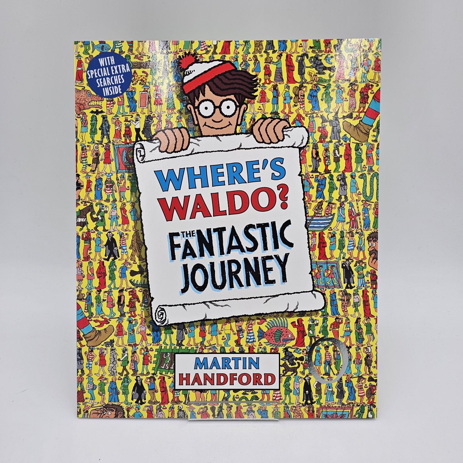 Wheres Waldo? The Super Six! Boxed Set Of 6 Books Poster & 80-Piece Puzzle – LN