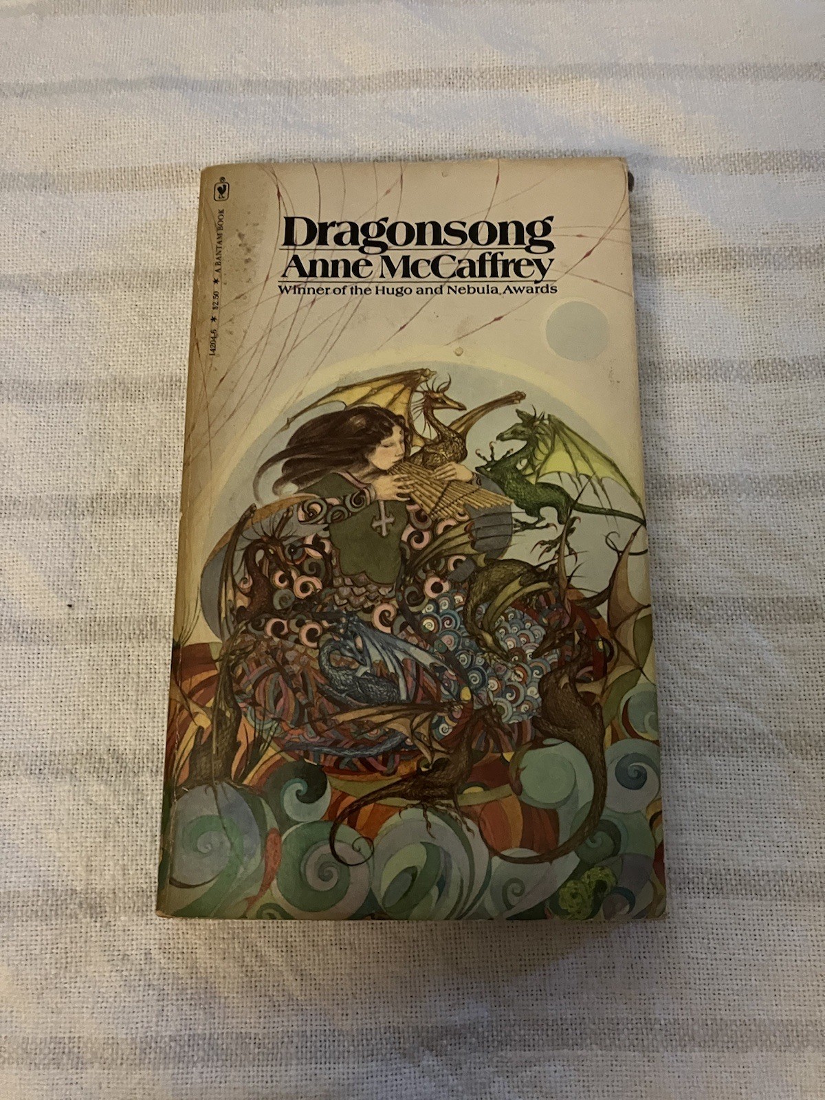 Dragonsong By Anne McCaffrey 1980 10th Printing Bantam Paperback