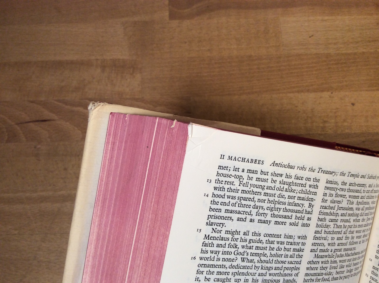 The Holy Bible, Translated From Latin Vulgate, Knox, Family Edition, 1954 HCDJ