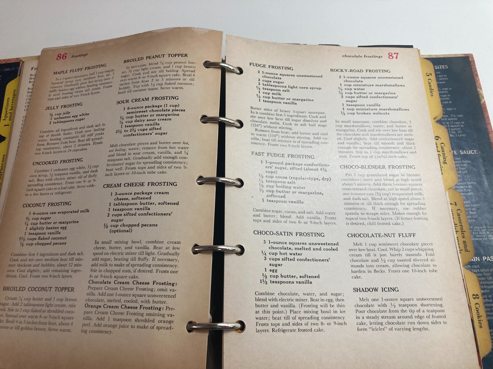 Better Homes and Gardens: New Cook Book 1968 Meredith Corp Ring Binder Book