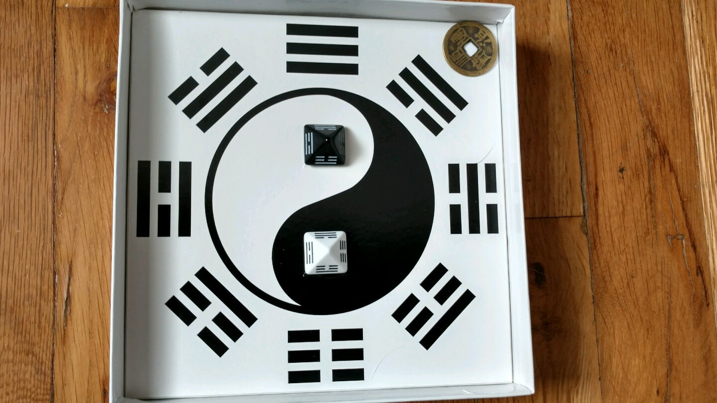 I Ching Ba Gua Oracle Of Change Kit with Yin and Yang Dice