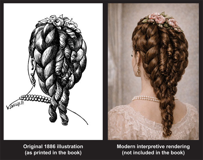 1886 Hairstyle Book (Vintage Victorian Hairstyling)