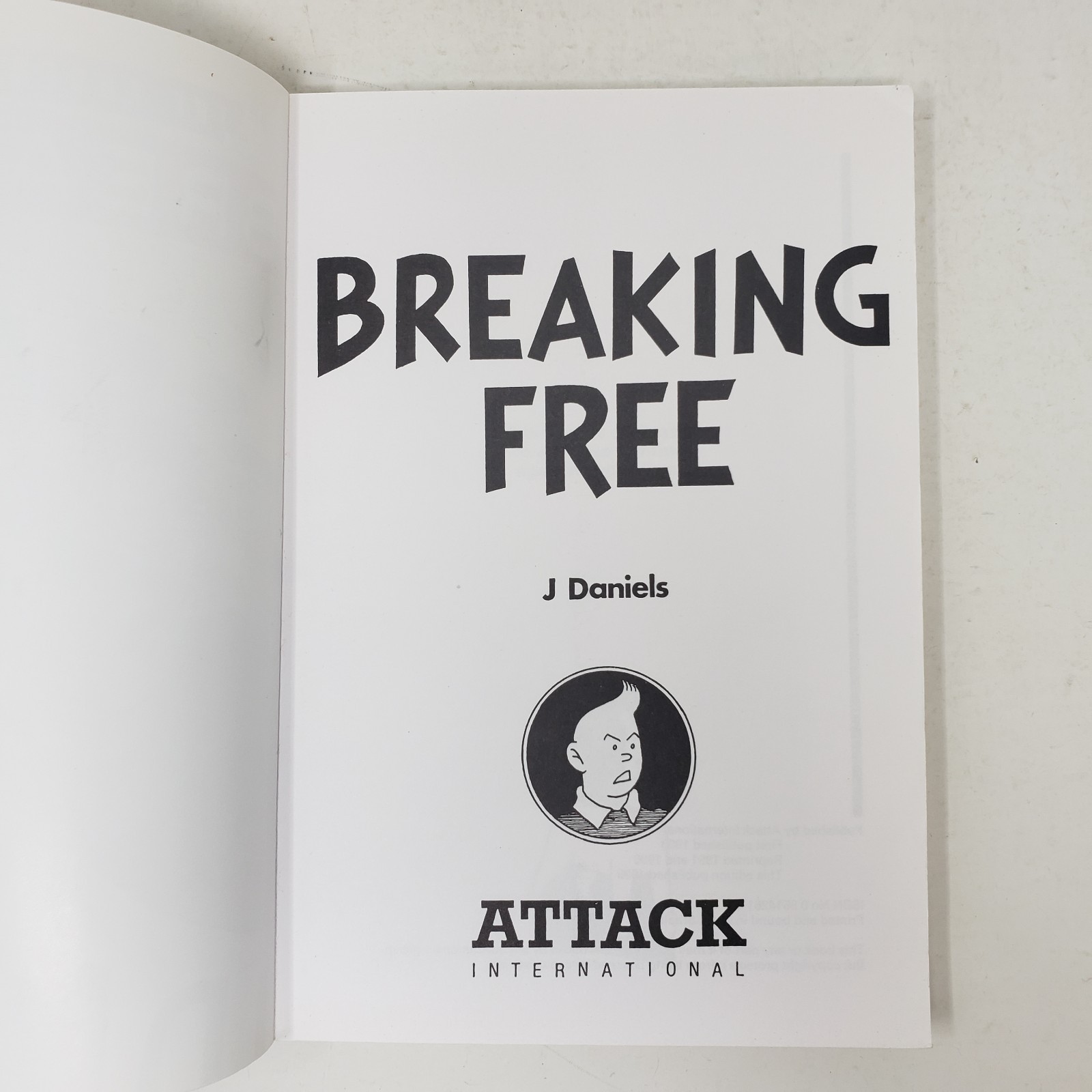 The Adventures of Tin Tin Breaking Free by J Daniels (1999, PB, Illustrated)