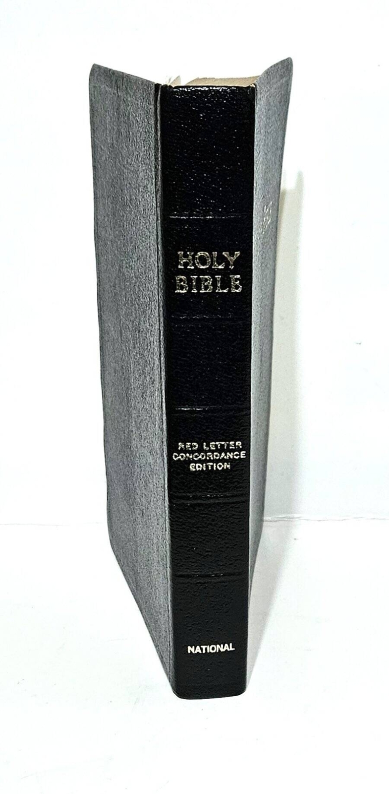 Holy Bible Red Letter Concordance Edition 1970 National Bible Press