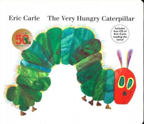 The Very Hungry Caterpillar: board book & CD – Board book By Carle, Eric – GOOD