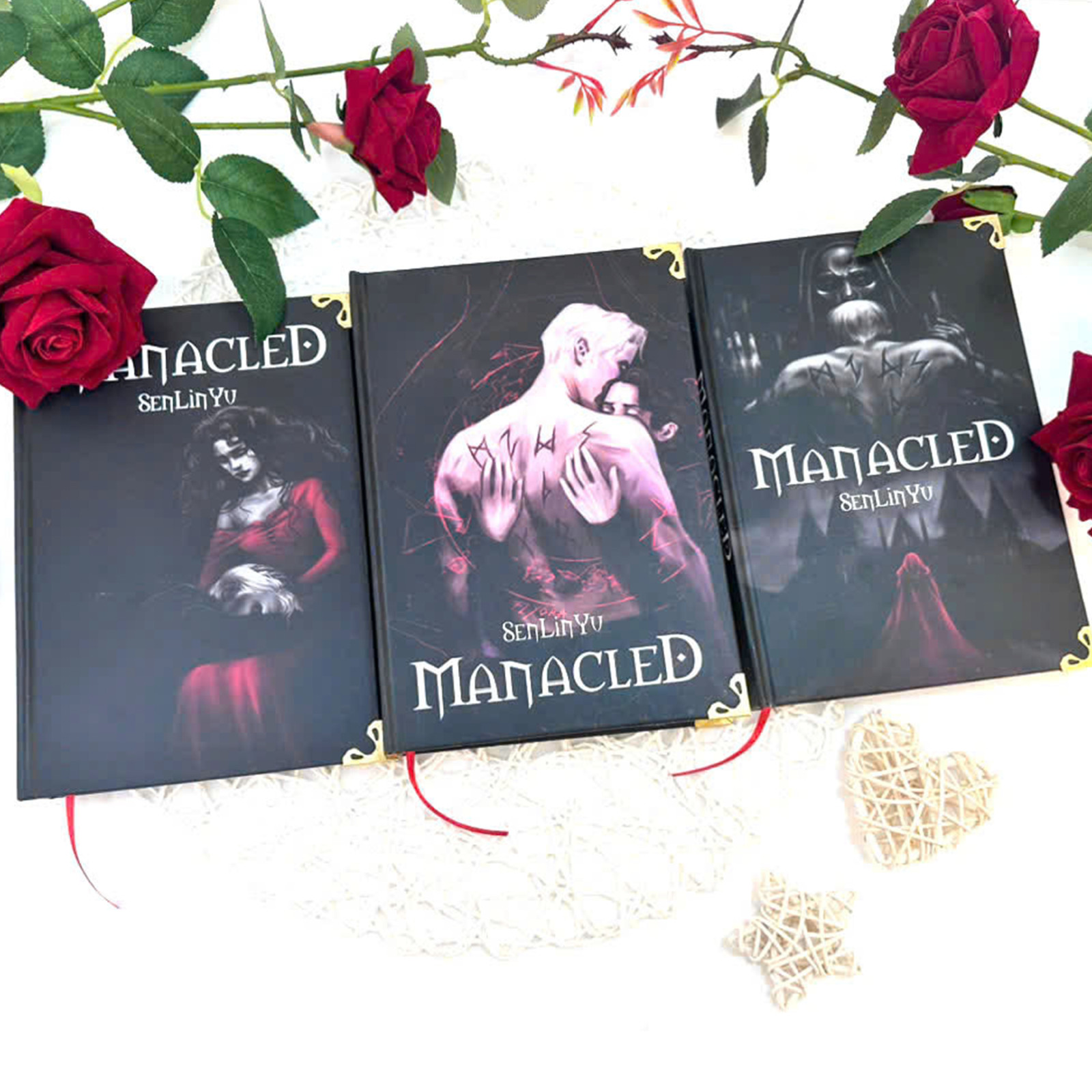 Manacled Book – Deluxe 3-Volume Edition with Illustrations – Complete Series 15