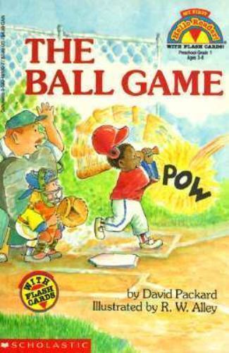 The Ball Game; My First Hello Reader! – paperback, David Packard, 9780590461900