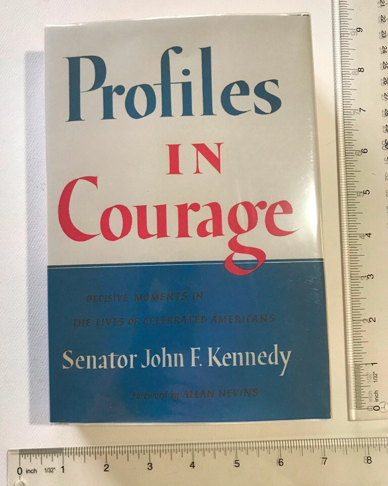 John F Kennedy 1955 1956 Profiles in Courage * Nice First Edition HbDj (later)