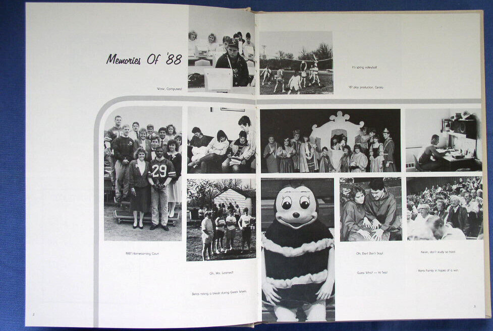1989 “Oraculum” – Defiance Oh College Yearbook – Defiance, Ohio – 152 Pages