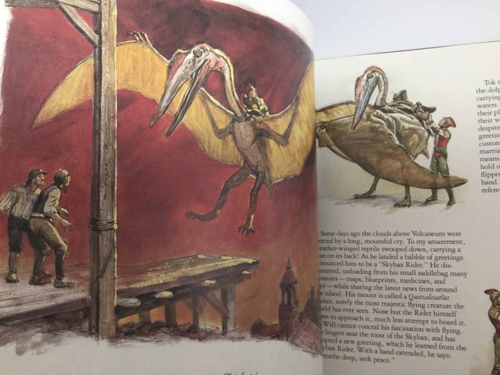 James Gurney DINOTOPIA 1992 1st Ed/1st Printing