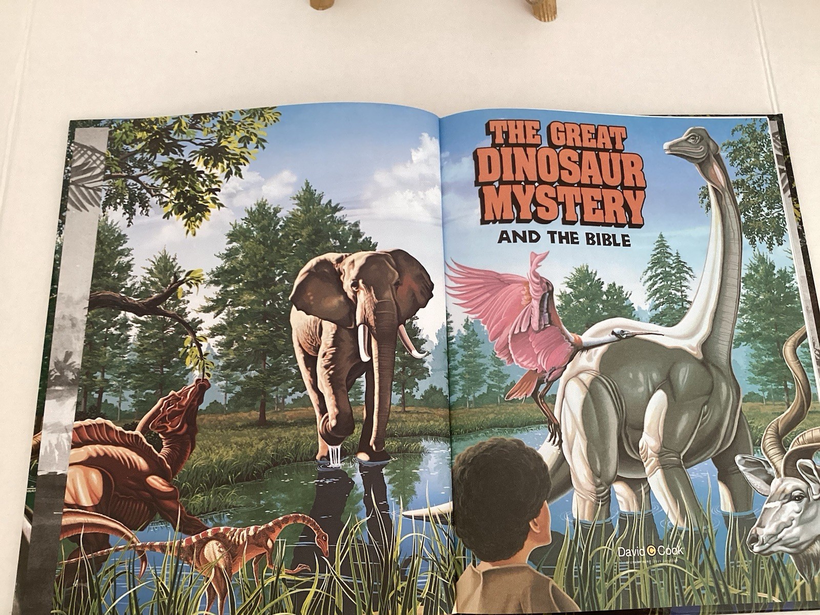 The Great Dinosaur Mystery and the Bible by Paul S. Taylor, Hardcover Like New