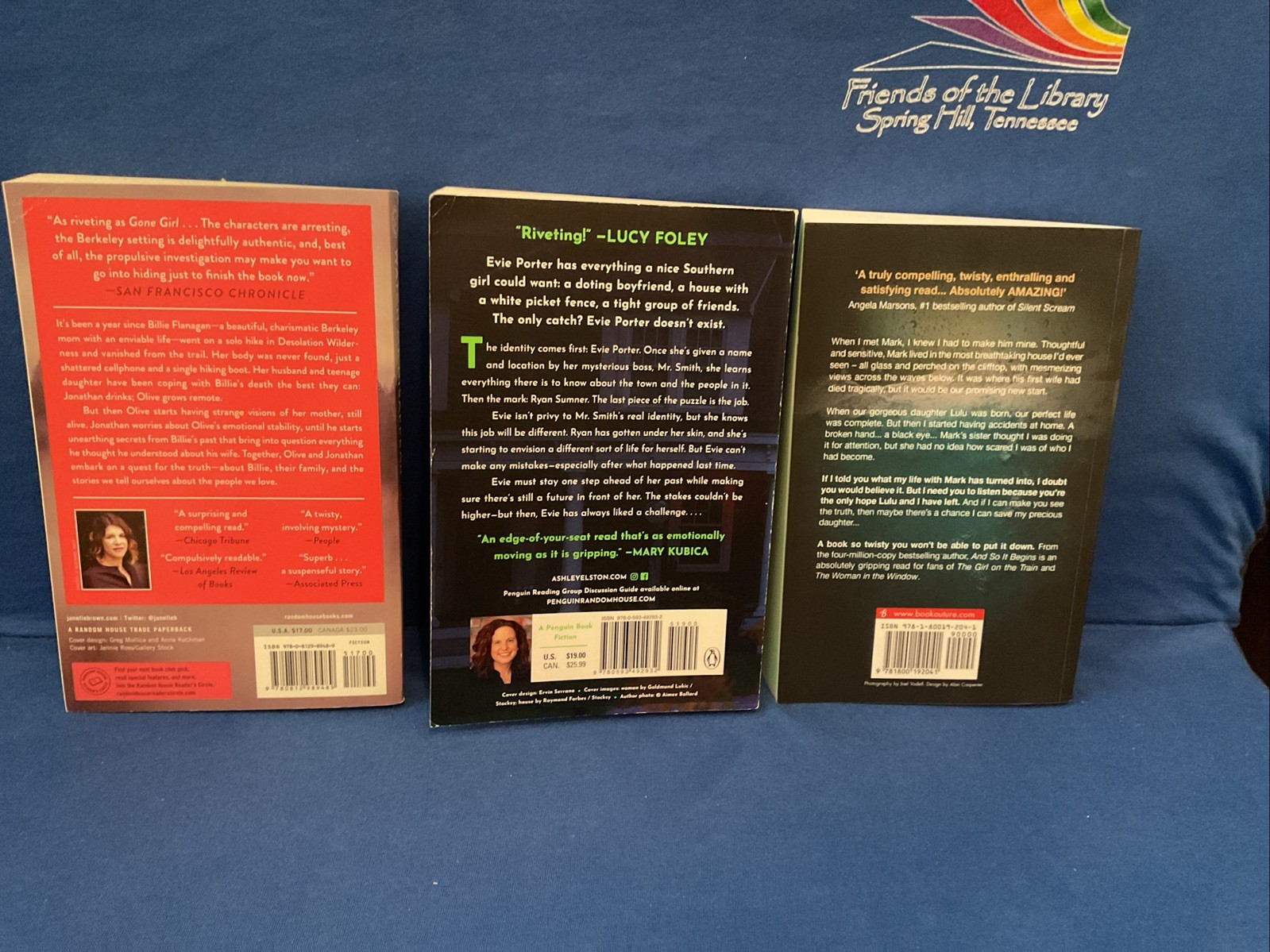 Lot of 8 – Suspense, PB by Minka Kent, Janelle Brown, Rachel Abbot & Others
