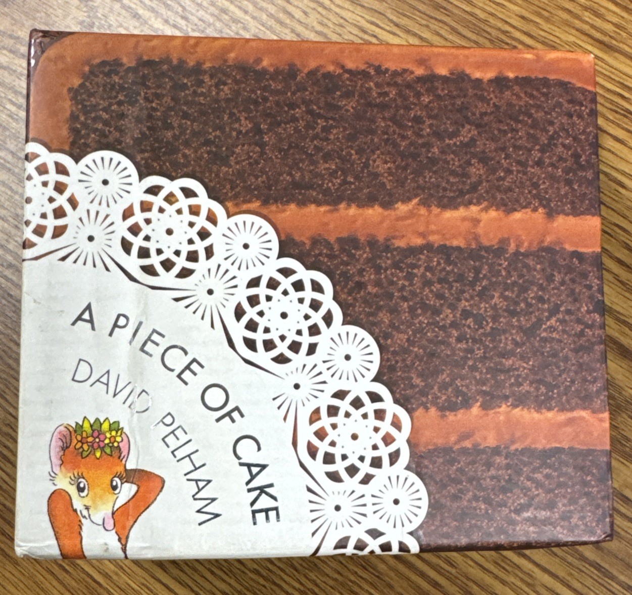A Piece of Cake: A Delectable Pop-Up Book by David Pelham – RARE UK Edition