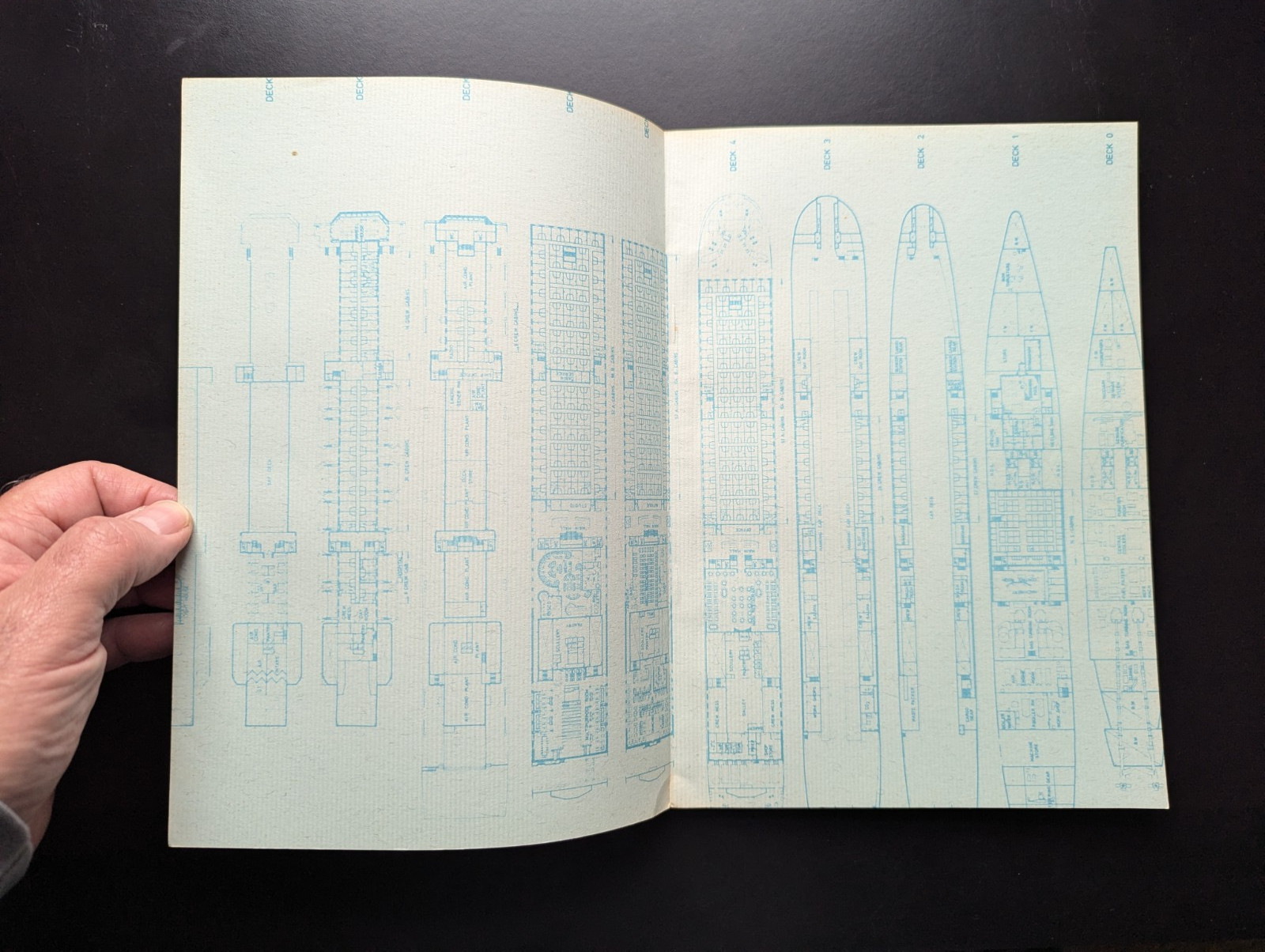 Large Ferries Of The World Ikeda 1977 Osaka Rare Japanese Ferry Reference Signed