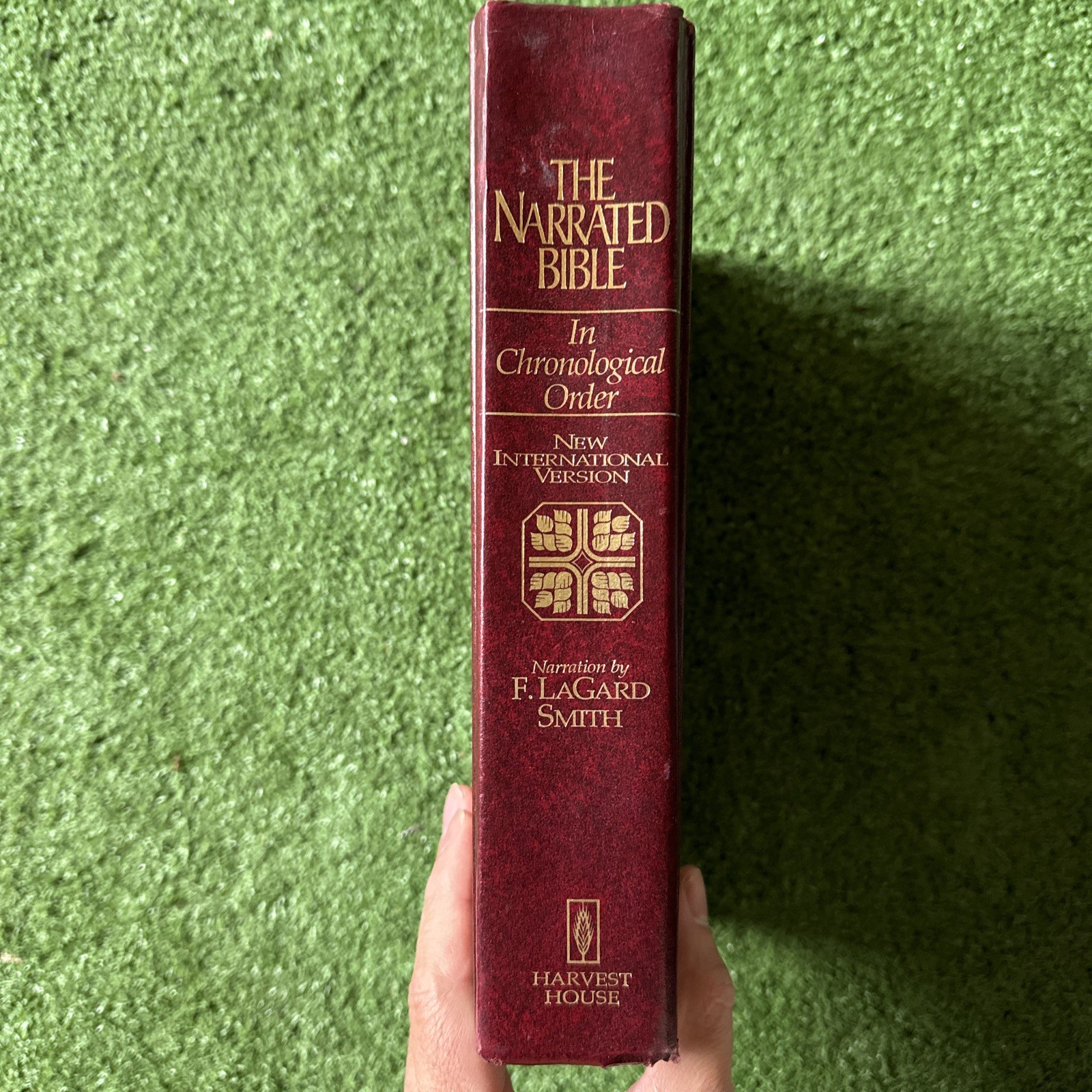 The Narrated Bible In Chronological Order NIV Narration by F. LaGard Smith 1984