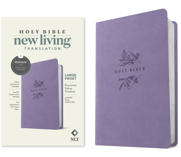 Holy Bible : New Living Translation, Lavender Song, Premium Value Thinline, F…