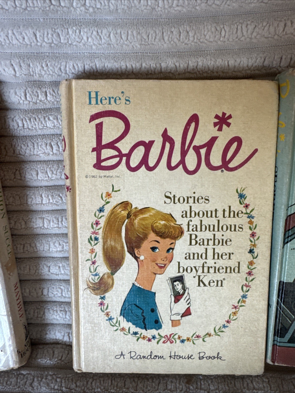 Set A Five Vintage 1960S Barbie Hardcover Books By Random House