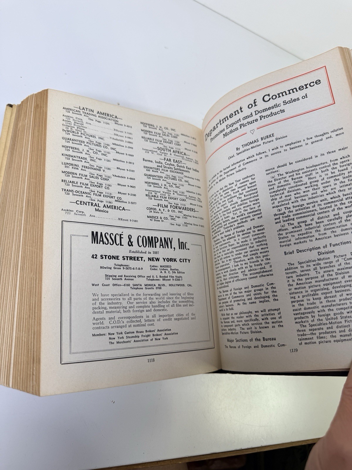 1936 Yearbook Of Motion Pictures 18th Edition The Film Daily Loose Binding AS-IS