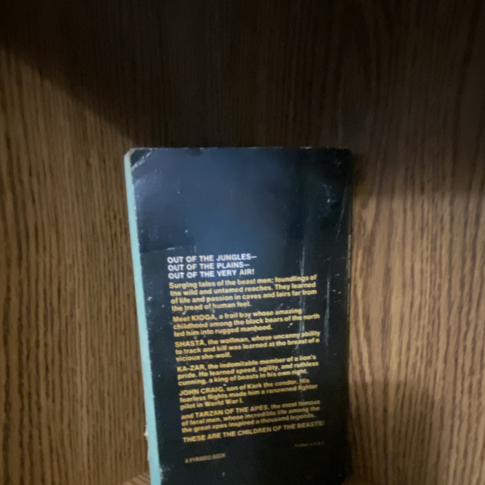 Philip Jose Farmer Mother Was a Lovely Beast Paperback Pyramid Edition 1974