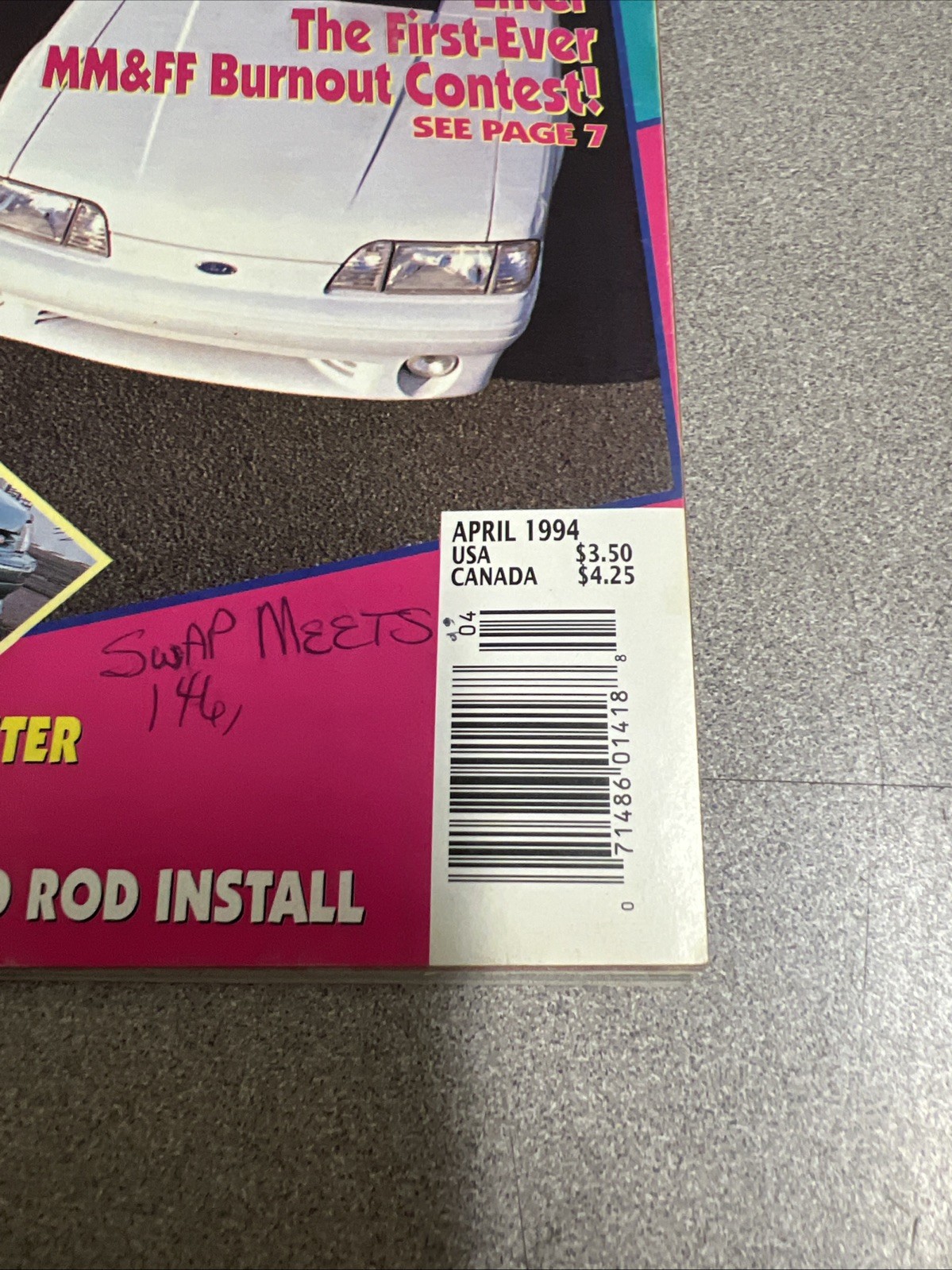 Muscle Mustangs & Fast Fords/Apr/1994/158 Mph In A 5.0 – On The Street / T88