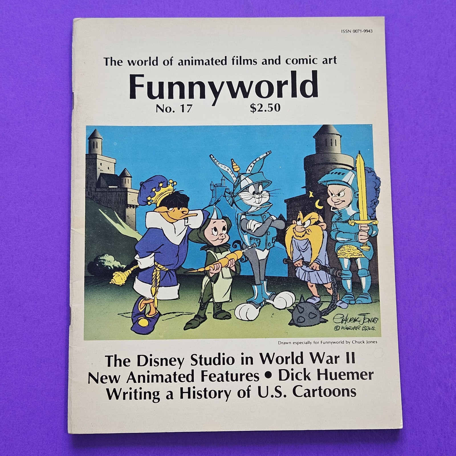Funnyworld #17 Fall 1977 Magazine World Of Animated Films & Comic Art High-Grade